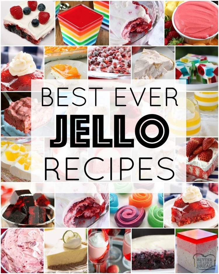 Jello Recipes For Kids
 BEST JELLO RECIPES & JELLO SALAD RECIPES Butter with a