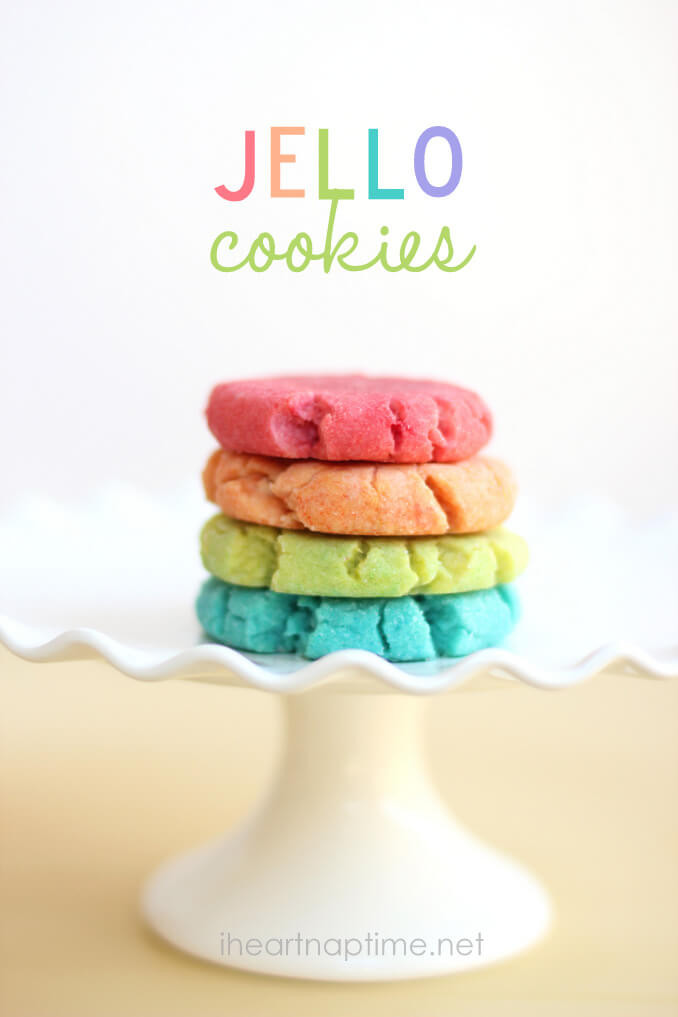 Jello Recipes For Kids
 EASY Jello Cookies and playdough I Heart Naptime