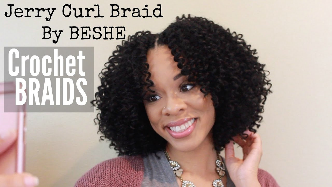 Jerry Curl Crochet Hairstyles
 Jerry Curl Braid By BESHE CROCHET BRAID TUTORIAL