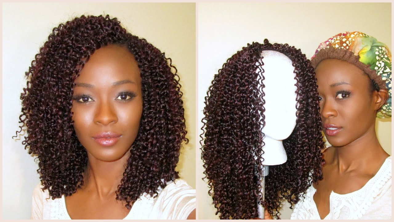 Jerry Curl Crochet Hairstyles
 Crochet Braid U Part Wig With Knotless Leave Out Outre