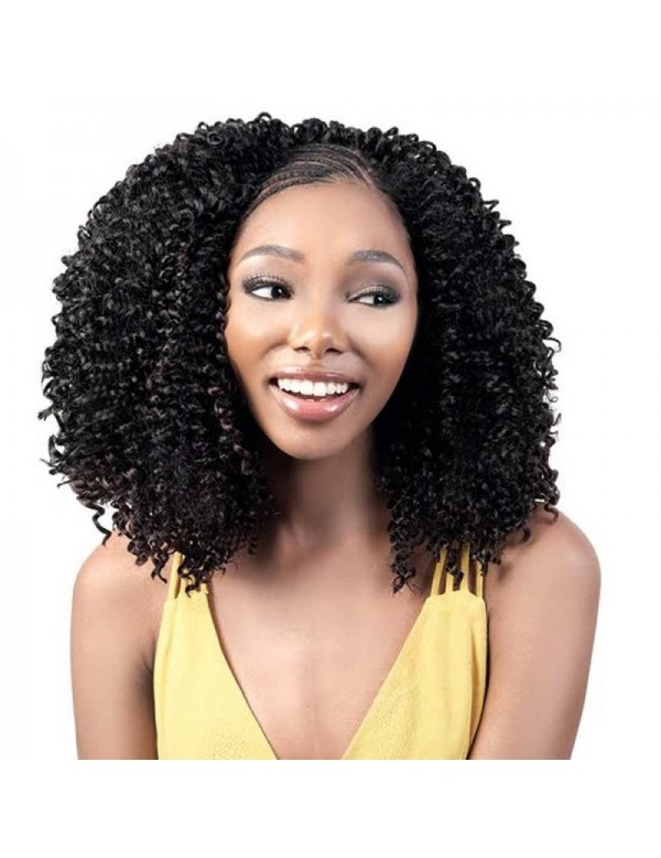 Jerry Curl Crochet Hairstyles
 Beshe Multi pack Pre looped Jerry Curl Crochet Braid 10