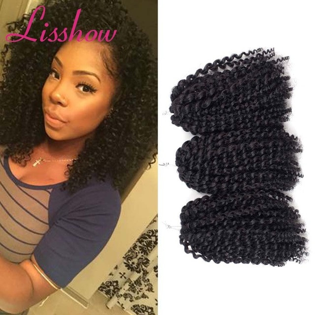 Jerry Curl Crochet Hairstyles
 Kinky Culry Hair Ombre Curly Crochet Braids Extension
