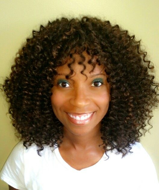 Jerry Curl Crochet Hairstyles
 Crochet Braids with Two Jerry Braid by Biba