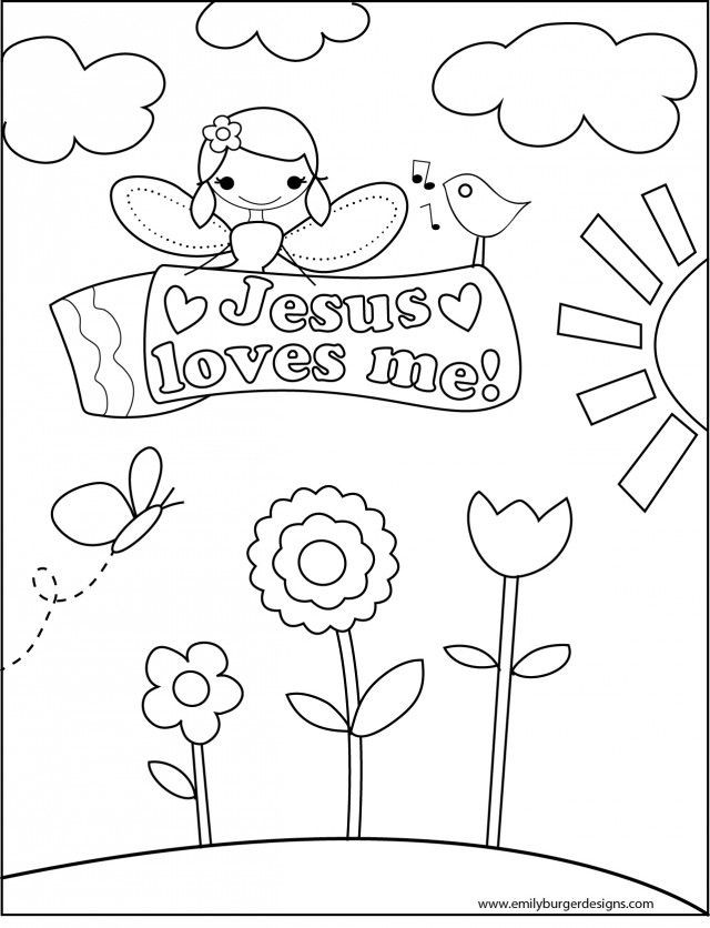 Jesus Loves The Children Coloring Pages
 Pin by Serenity Simmons on kids bible study