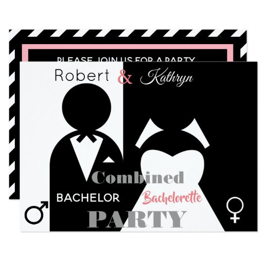 Joint Bachelor Bachelorette Party Ideas
 Naughty Bachelorette Party Invitations