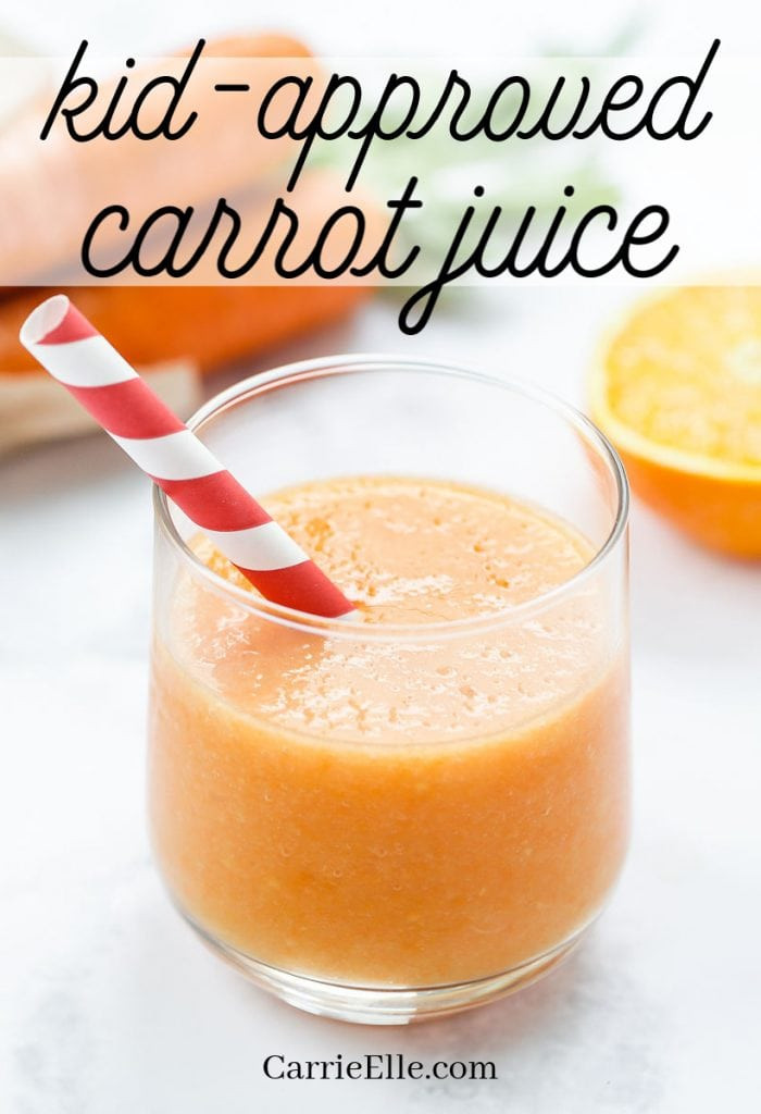 Juicer Recipes For Kids
 Carrot Juice Recipe for Kids