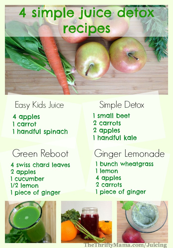 Juicer Recipes For Kids
 Healthy Juicing Recipes 4 simple and easy juice recipes