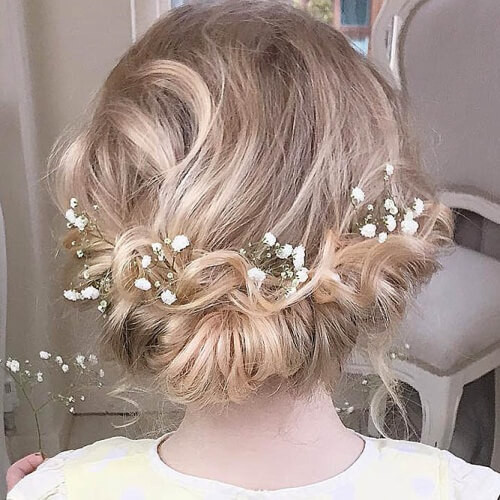 Junior Bridesmaid Hairstyles
 50 Delicate Bridesmaid Hairstyles for a Beautiful