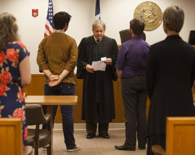 Justice Of The Peace Wedding Vows
 Texas judge changes wedding ceremony after Supreme Court