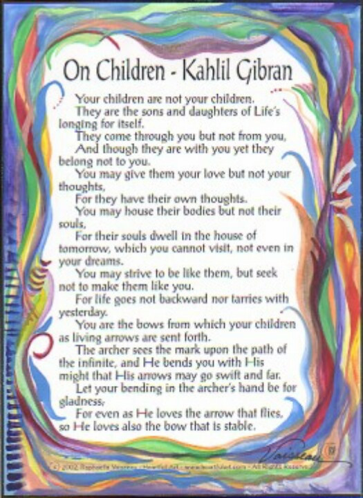 Kahlil Gibran Quotes On Children
 Children Quotes Kahlil