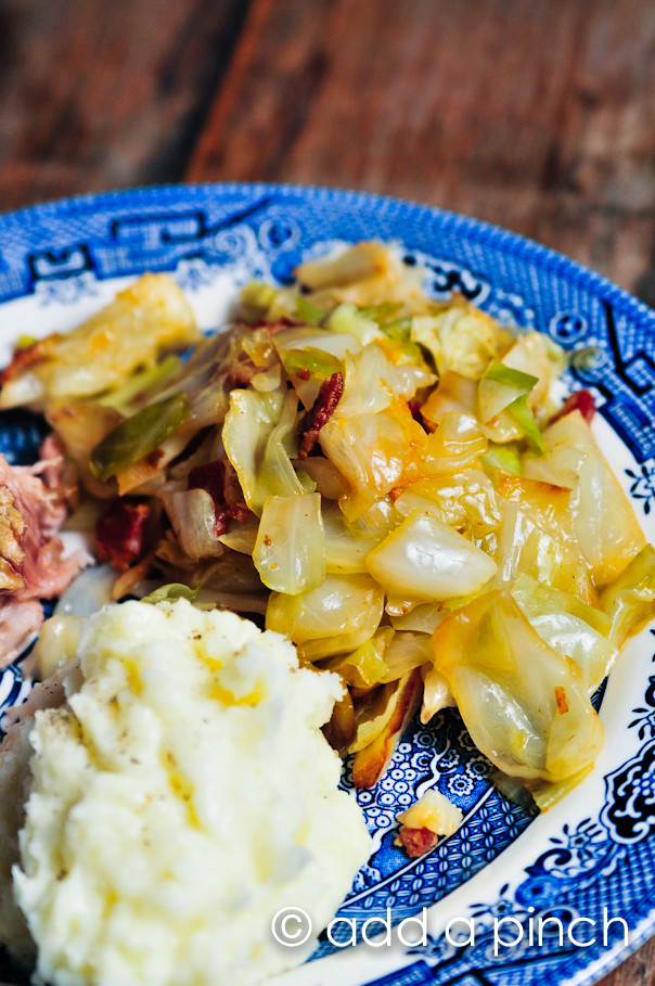 Kale Main Dish Recipes
 Braised Cabbage with Bacon Add a Pinch