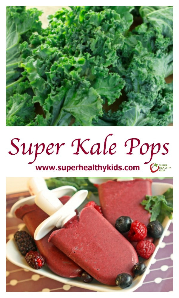 Kale Recipes For Kids
 Super Kale Pops Recipe