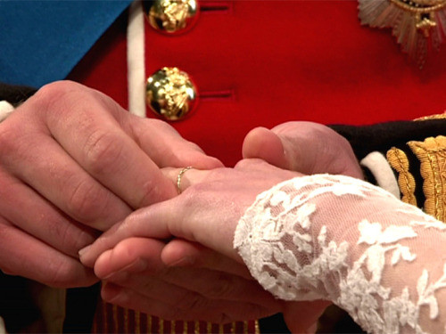 Kate Middleton Wedding Band
 Bless O Lord This Ring