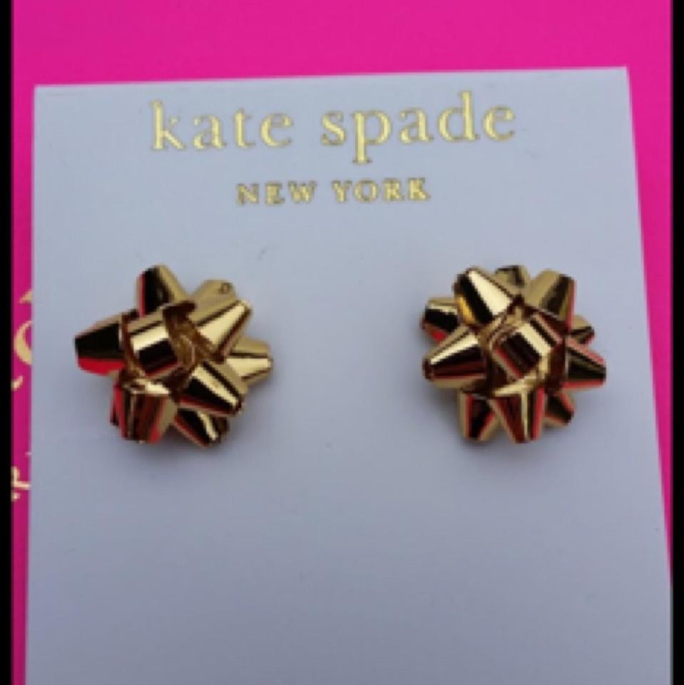 Kate Spade Christmas Bow Earrings
 Kate Spade Bourgeois Christmas Bow Earrings