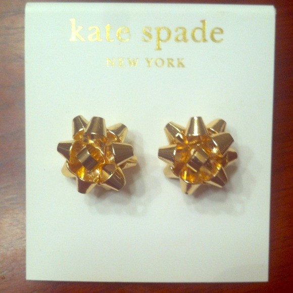 Kate Spade Christmas Bow Earrings
 Jewelry