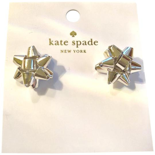Kate Spade Christmas Bow Earrings
 Kate Spade Silver Holiday Bows Bourgeois Earrings Tradesy