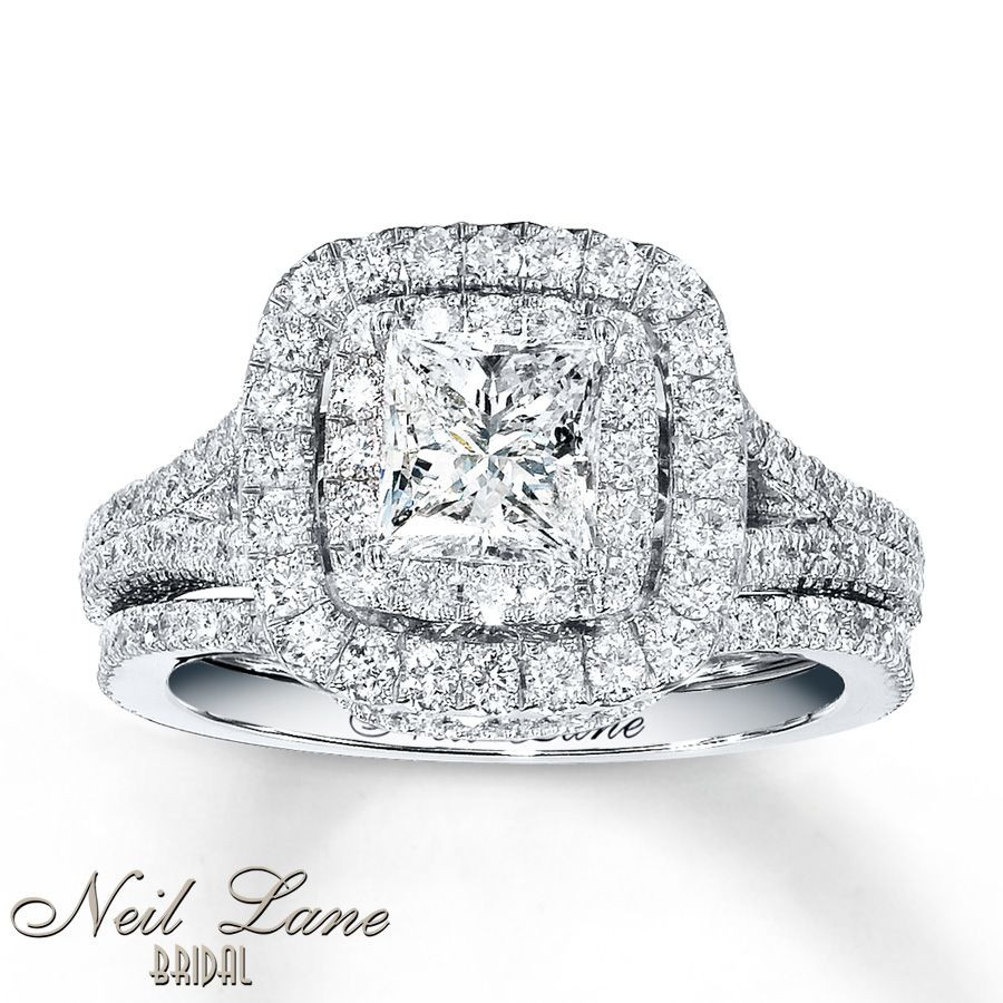 Kay Jewelers Menamp039s Wedding Rings Elegant Kay Diamond Bridal Set 2 1 4 Carats Tw 14k White Gold In Of Kay Jewelers Men039s Wedding Rings 