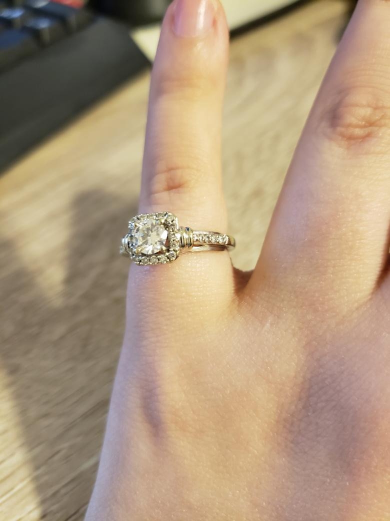Kay Jewelers Men's Wedding Rings
 Kay Jewelers 14K White Gold Round Diamond Engagement Ring
