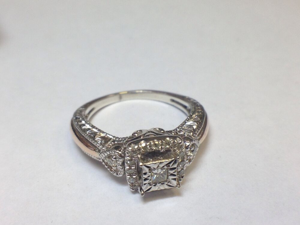 Kays Jewelry Wedding Rings
 LADIES KAY JEWELERS PRINCESS CUT 10CT DIAMOND RING