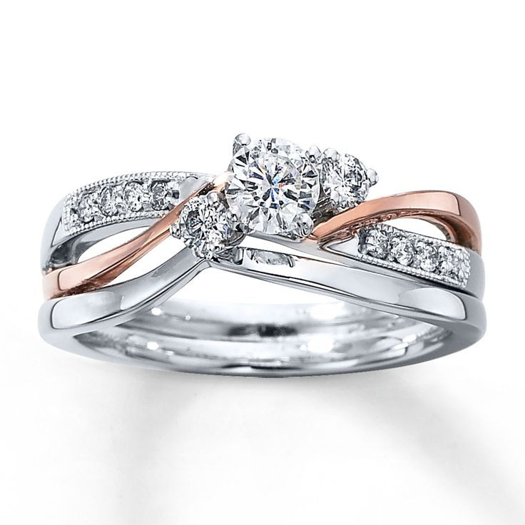 Kays Jewelry Wedding Rings
 from Kay jewlers Diamond Bridal Set 3 8 ct tw Round cut