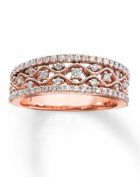 Kays Jewelry Wedding Rings
 Kay Jewelers Diamond Anniversary Band 10K Rose Gold Round