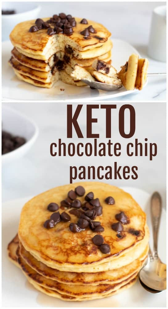 Keto Connect Pancakes
 Chocolate Chip Keto Pancake Recipe