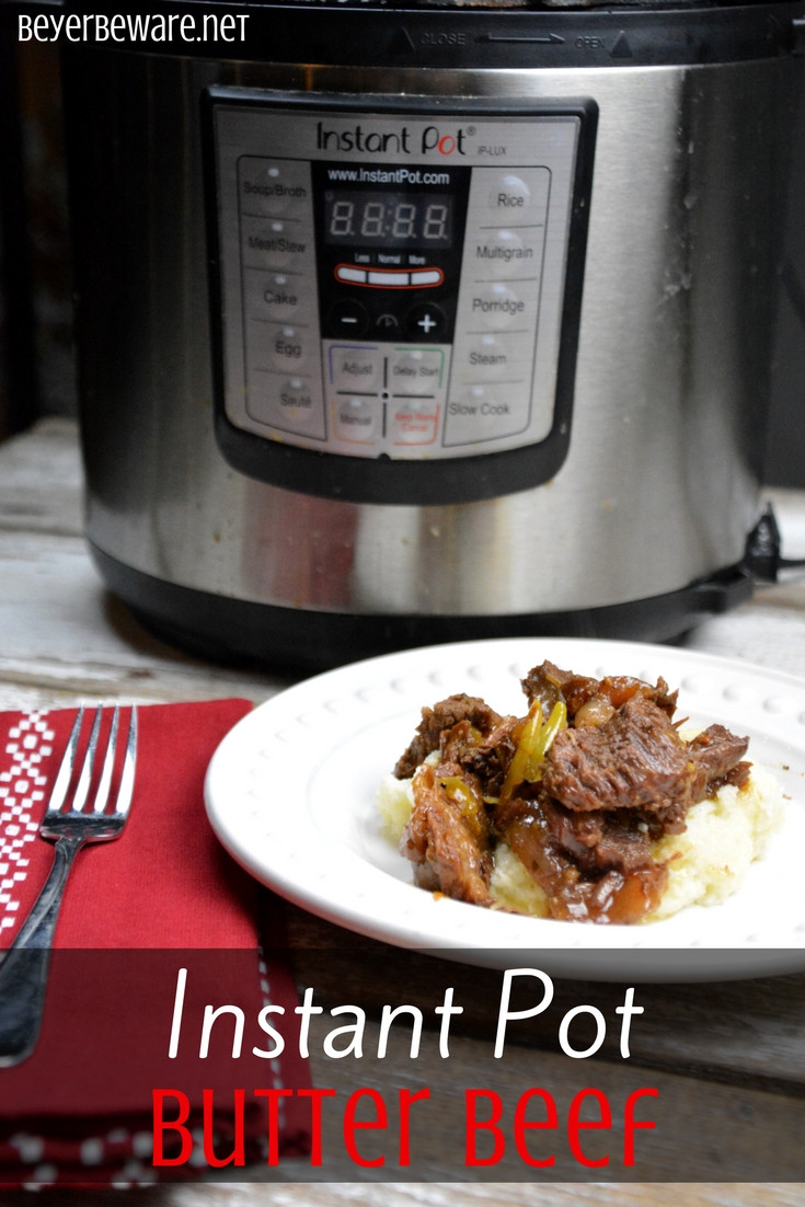 Keto Diet Instant Pot
 Instant Pot Butter Beef Keto Low Carb Recipe Beyer Beware