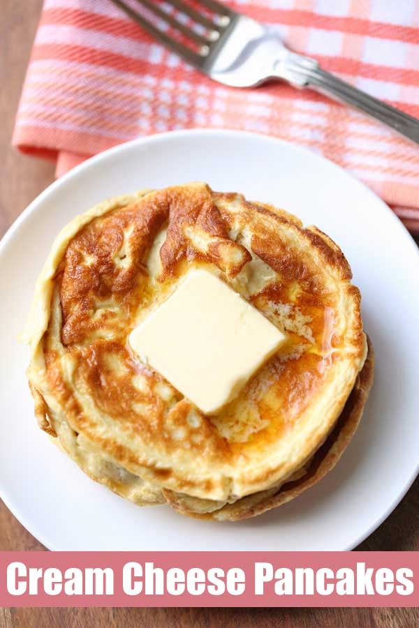 Keto Pancakes With Cream Cheese
 Keto Cream Cheese Pancakes Recipe