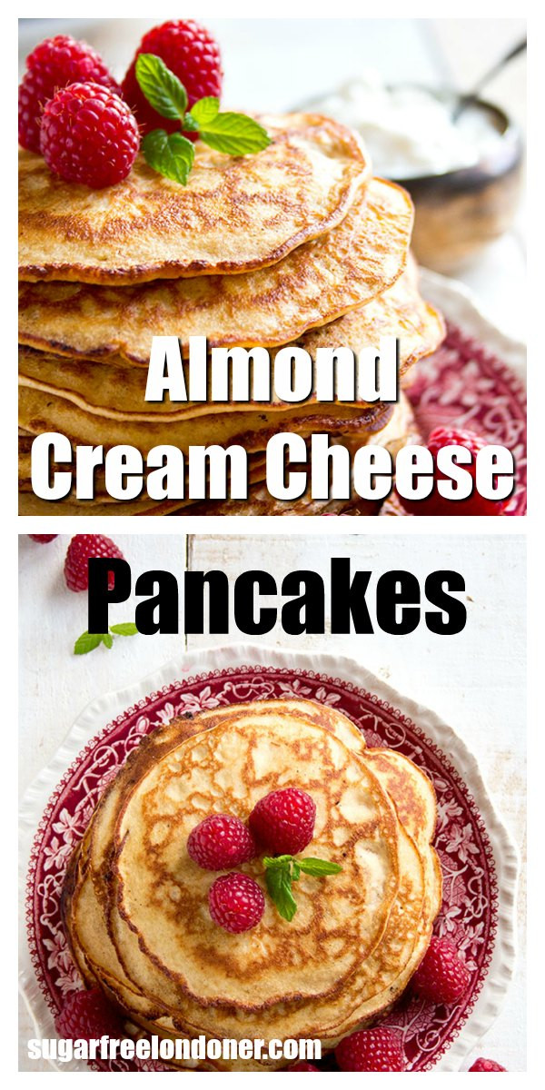 Keto Pancakes With Cream Cheese
 Almond Cream Cheese Keto Pancakes – Sugar Free Londoner