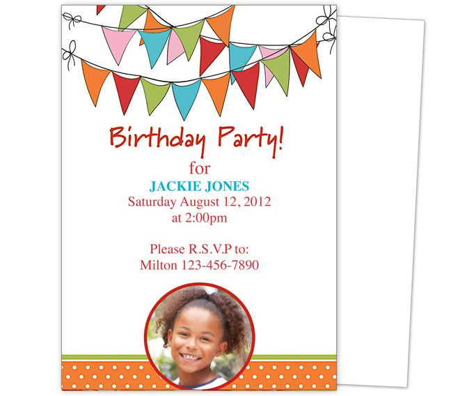 Kid Birthday Party Invitations
 23 best images about Kids Birthday Party Invitation