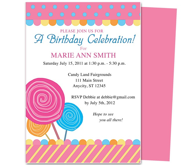 Kid Birthday Party Invitations
 23 best images about Kids Birthday Party Invitation