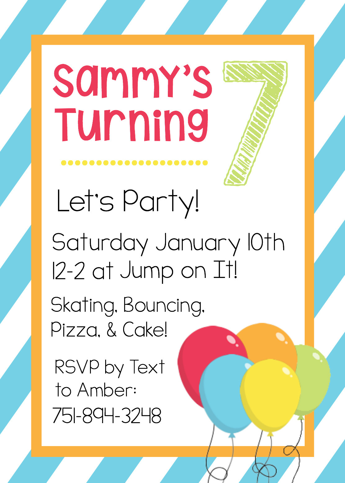 Kid Birthday Party Invitations
 Free Printable Birthday Invitation Templates