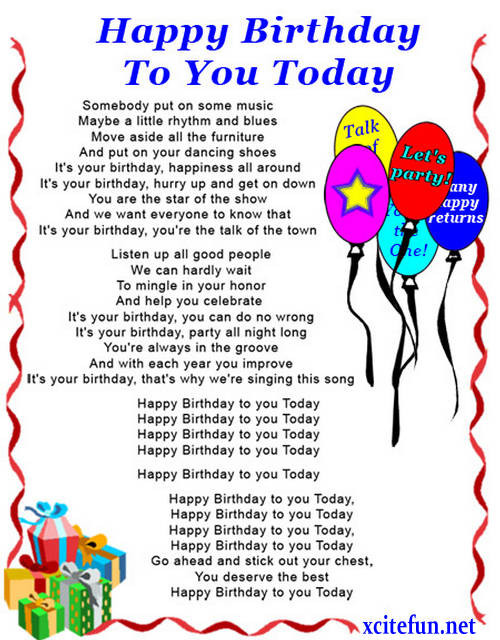 Kid Birthday Quotes
 Happy Birthday Poems – Happy Birthday