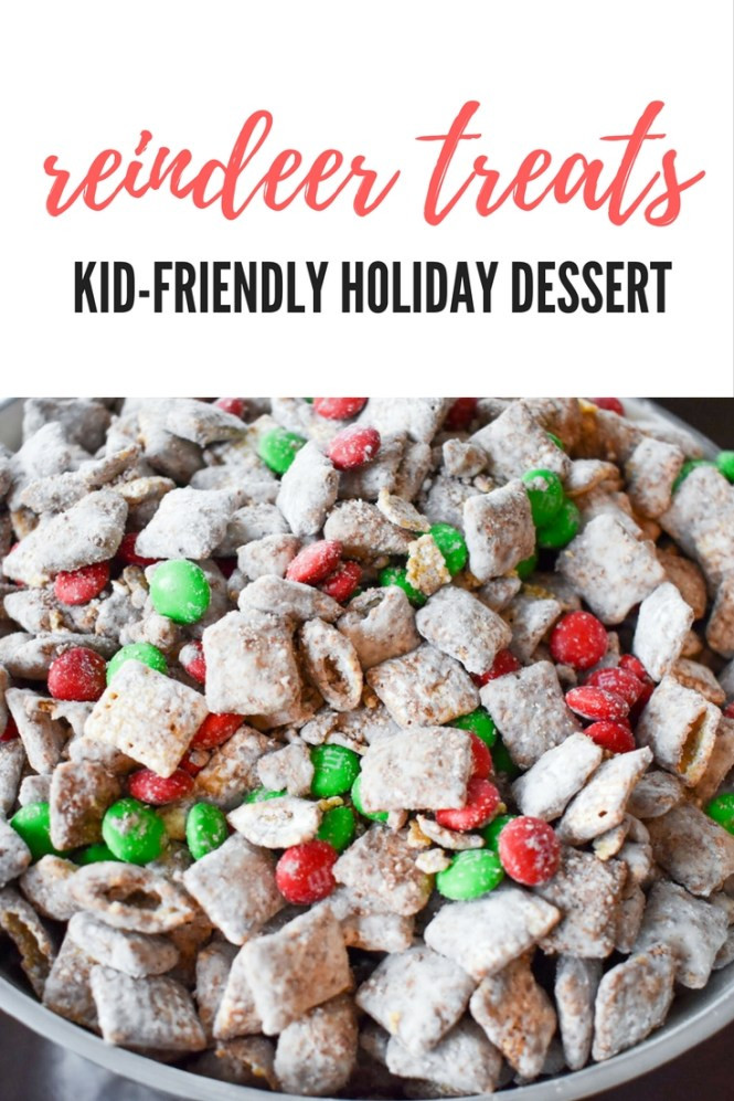 Kid Friendly Desserts Recipes
 Reindeer Treats Recipe [Kid Friendly Christmas Dessert