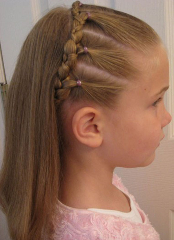 Kid Girl Hairstyle
 Lovely Haircuts For Kids Fashion