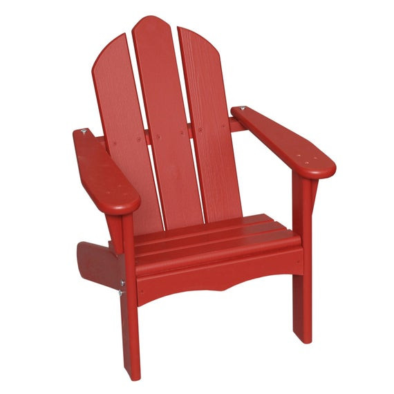 Kids Adirondack Chair
 Painted Adirondack Chair for Kids in Red Other by