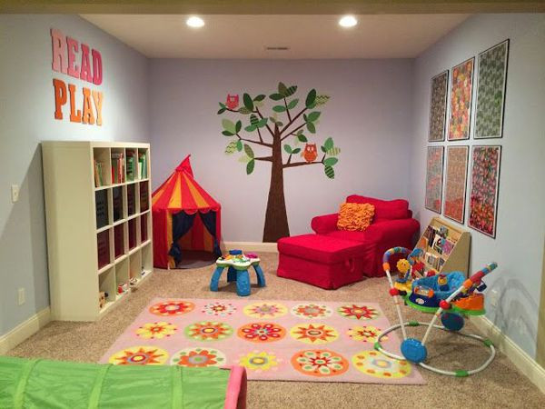 Kids Basement Playrooms
 20 Stunning Basement Playroom Ideas in 2019