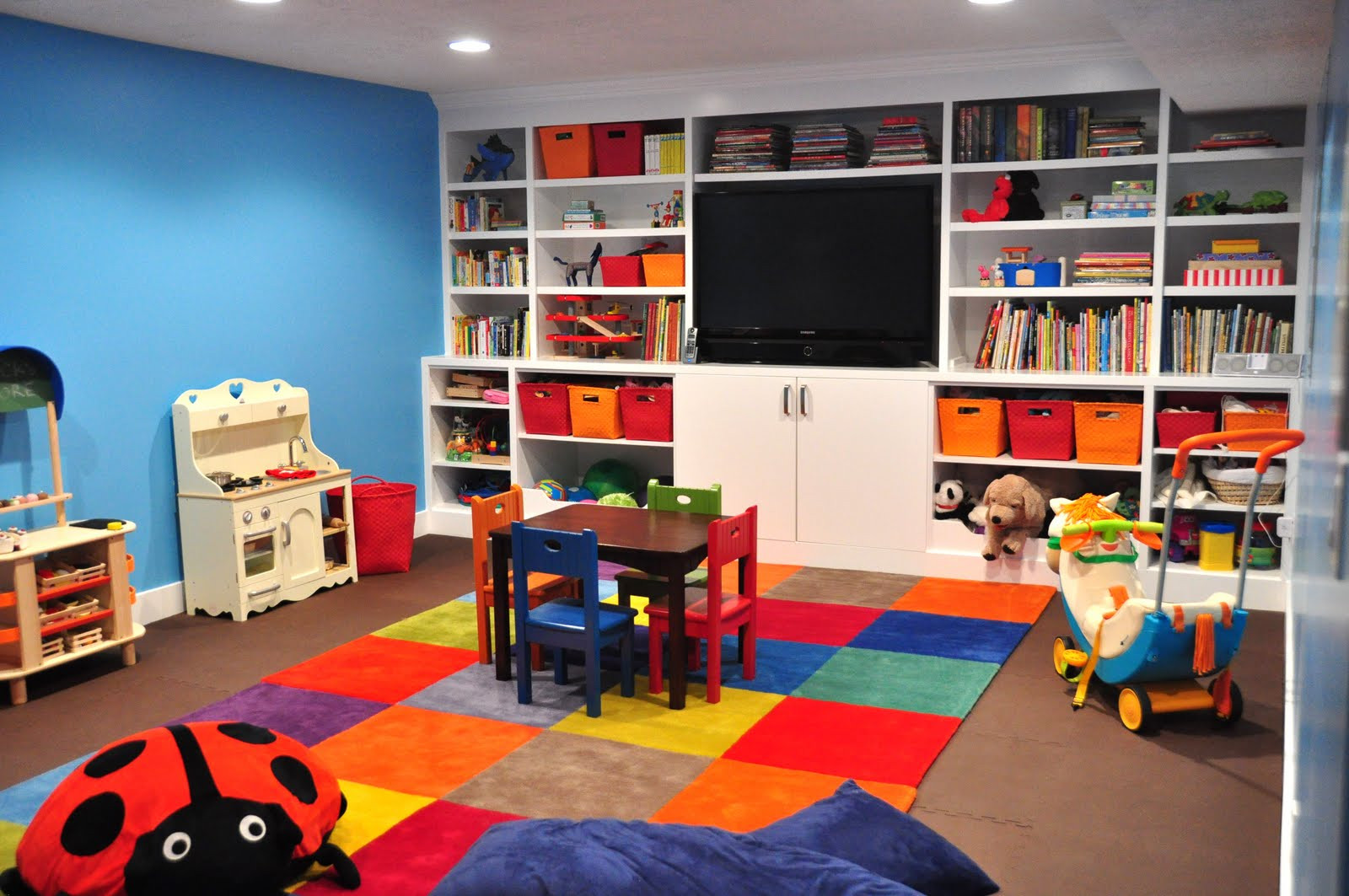 Kids Basement Playrooms
 A Basement Playroom for Kids Making the Most of your Space