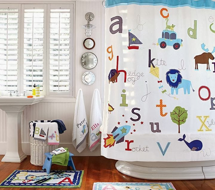 Kids Bathroom Curtains
 Kids Bathroom Decor Bedroom and Bathroom Ideas