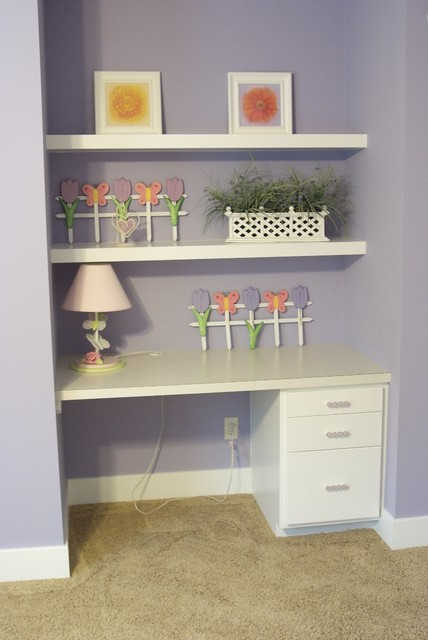 Kids Bedroom Desk
 Children s Bedroom Built in Desk Contemporary grand