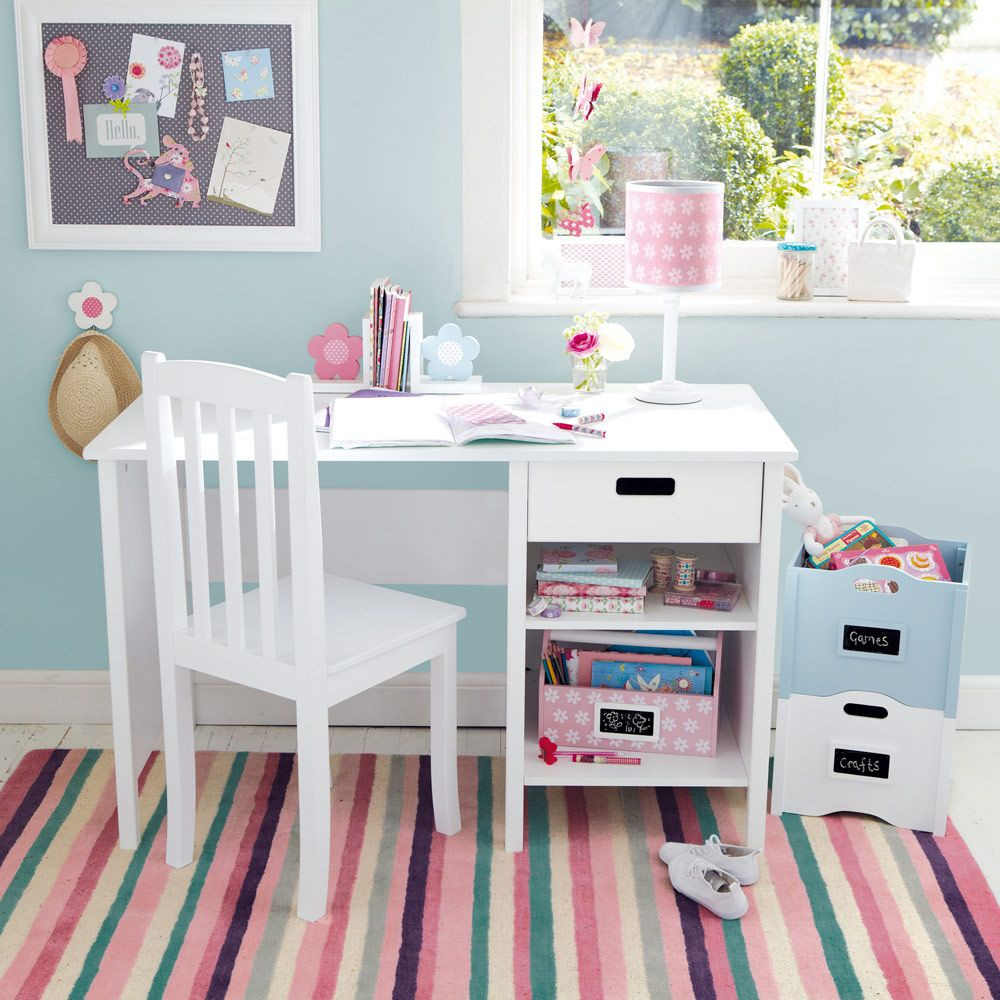 Kids Bedroom Desk
 Skinny Oxford Desk