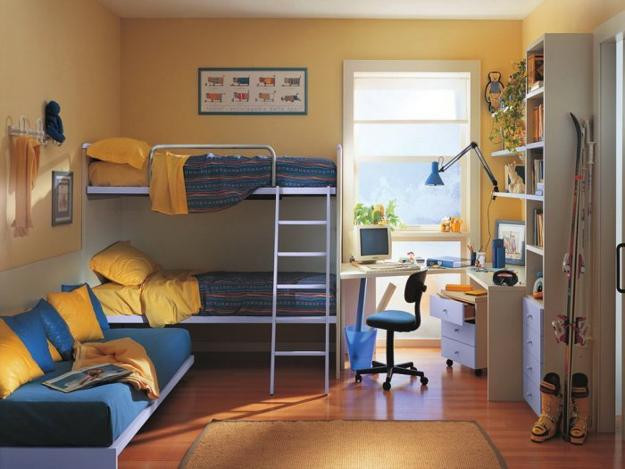 Kids Bedroom Ideas For Small Rooms
 30 Three Children Bedroom Design Ideas