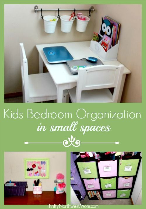 Kids Bedroom Ideas On A Budget
 Kids Bedroom Organization in Small Spaces on a Bud