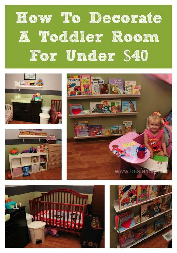 Kids Bedroom Ideas On A Budget
 How To Decorate A Toddler Room For Under $40