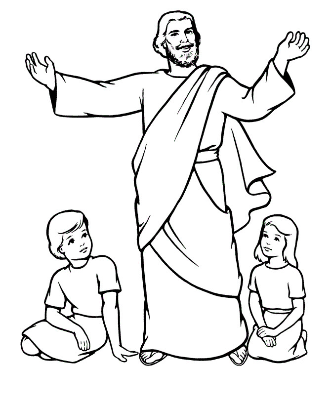 Kids Bible Coloring Pages
 Free Printable Bible Coloring Pages For Kids