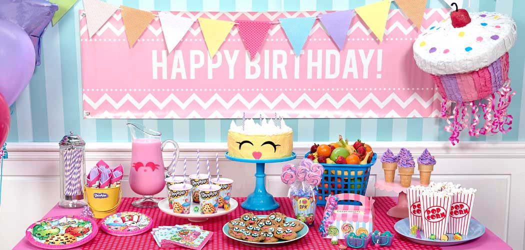 Kids Birthday Party Supplies
 Shopkins Birthday Party Ideas For Kids
