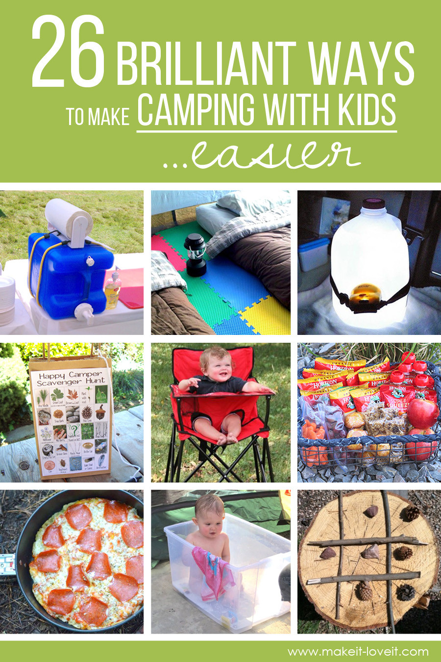 Kids Camping Gifts
 26 Brilliant Ideas To Make Camping with Kids Easier