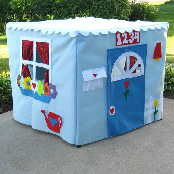 Kids Card Table
 Card Table Playhouse Kids Tent Fabric Playhouse Kids Tent