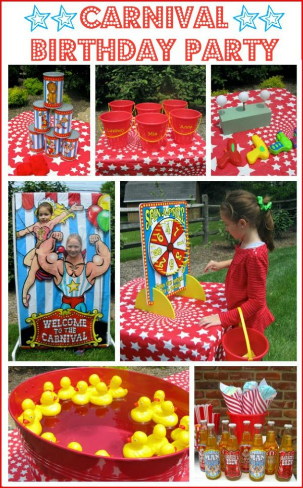 Kids Carnival Birthday Party
 10 Summertime Birthday Party Ideas For Kids