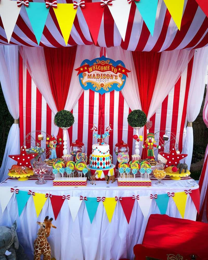 Kids Carnival Birthday Party
 Circus Carnival Birthday Party See more party ideas and